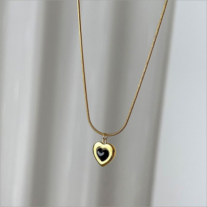 Titanium Steel No Fading Simple Gold Necklace