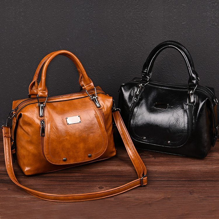 Nova Jewel Signature - Cowhide Leather Bag for Women
