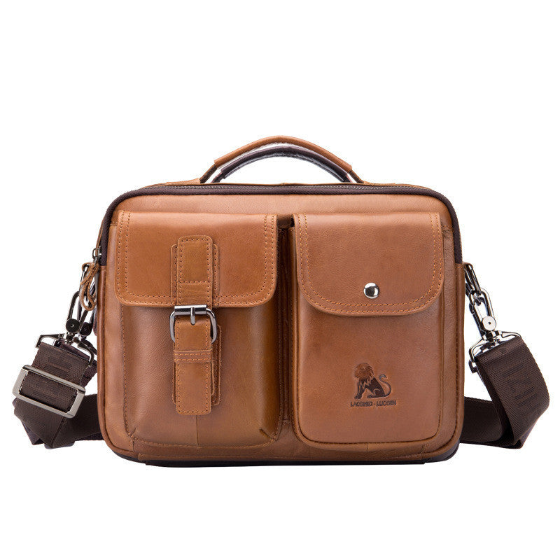 Nova Jewel Signature Diagonal Bag - Men's Cowhide Bag