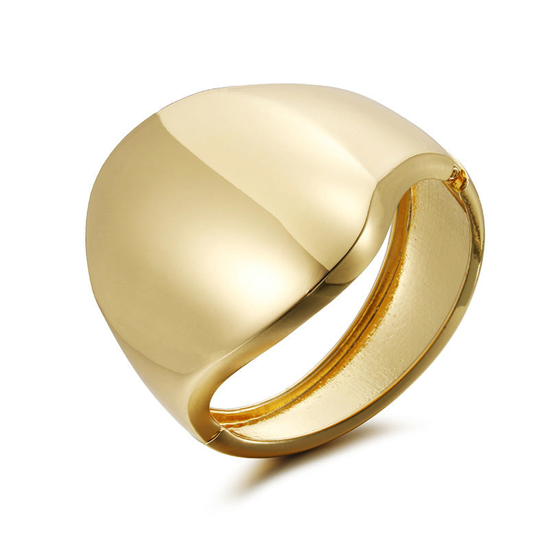 European And American Gold Bracelet Exaggerated Non-fading Ladies European And American