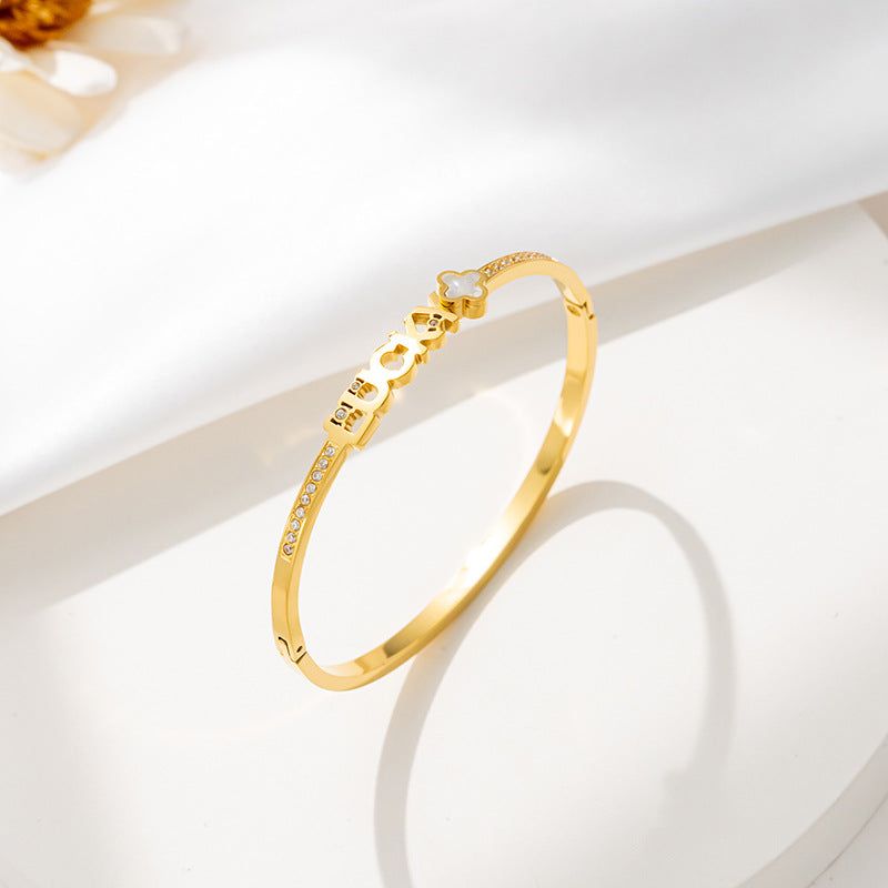 Women's Non-fading Gold Plated Bracelet