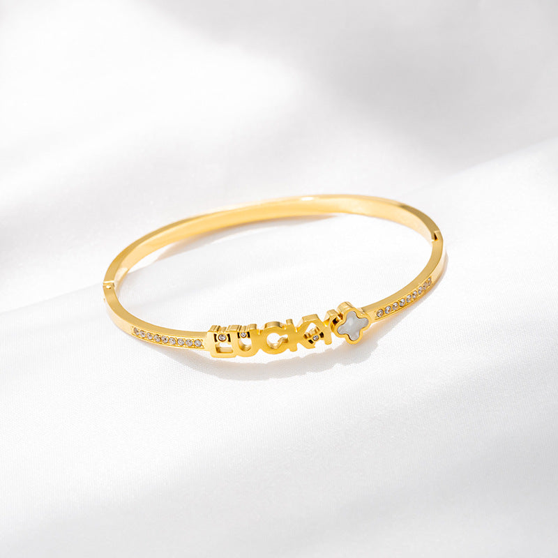 Women's Non-fading Gold Plated Bracelet
