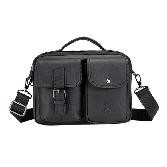 Nova Jewel Signature Diagonal Bag - Men's Cowhide Bag