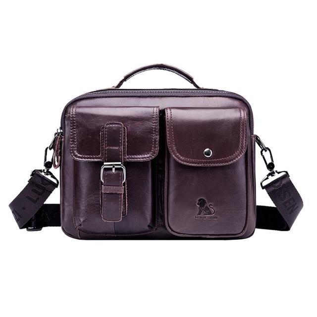 Nova Jewel Signature Diagonal Bag - Men's Cowhide Bag