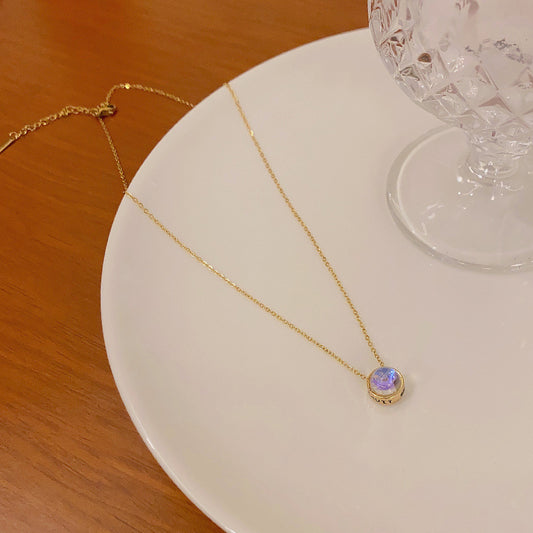South Korea Light Luxury Minority Titanium Steel Necklace