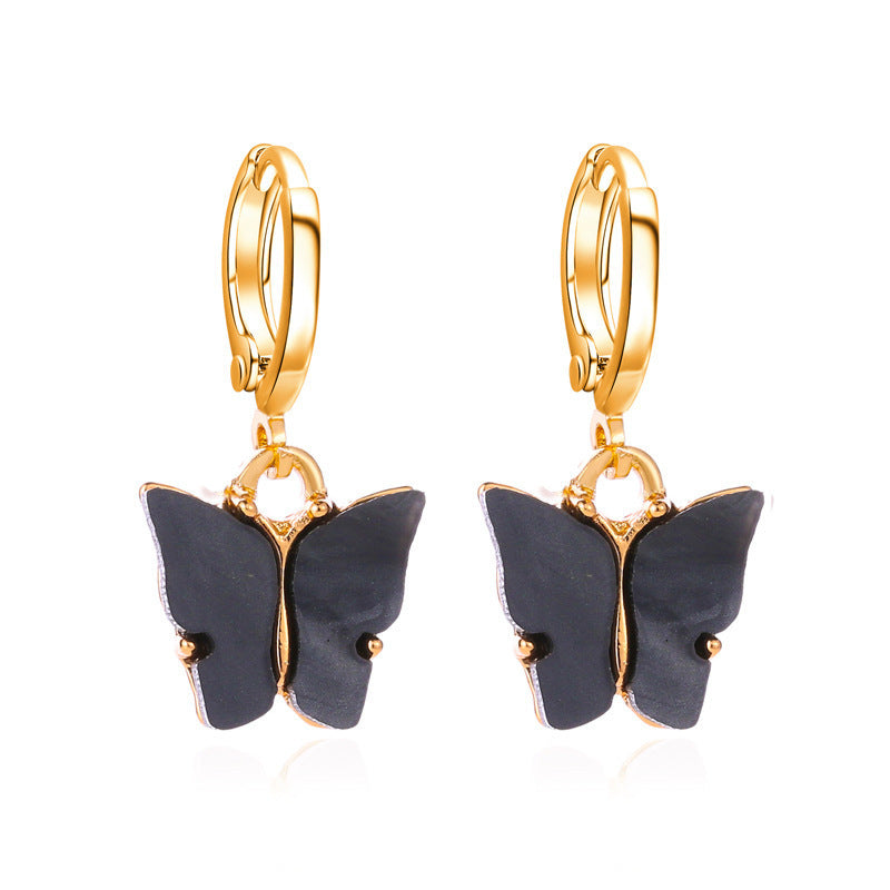 Diamond circle matte earrings earrings Japan and South Korea simple charm full diamond fashion wild earrings