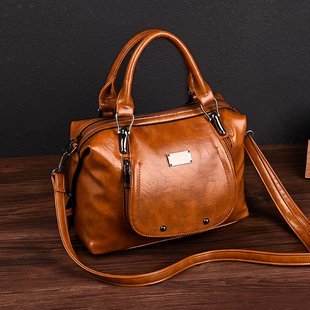Nova Jewel Signature - Cowhide Leather Bag for  Women