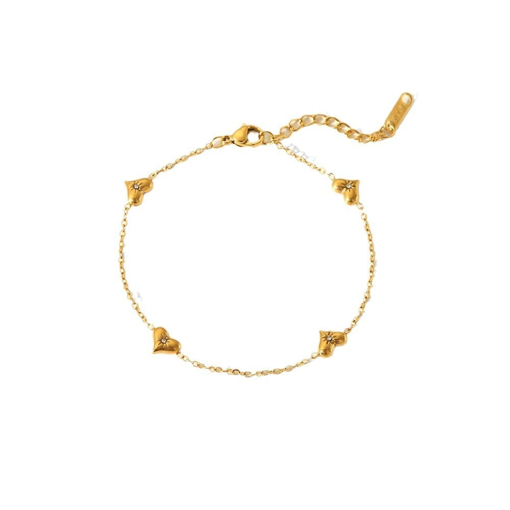 Niche Love Titanium Steel Necklace