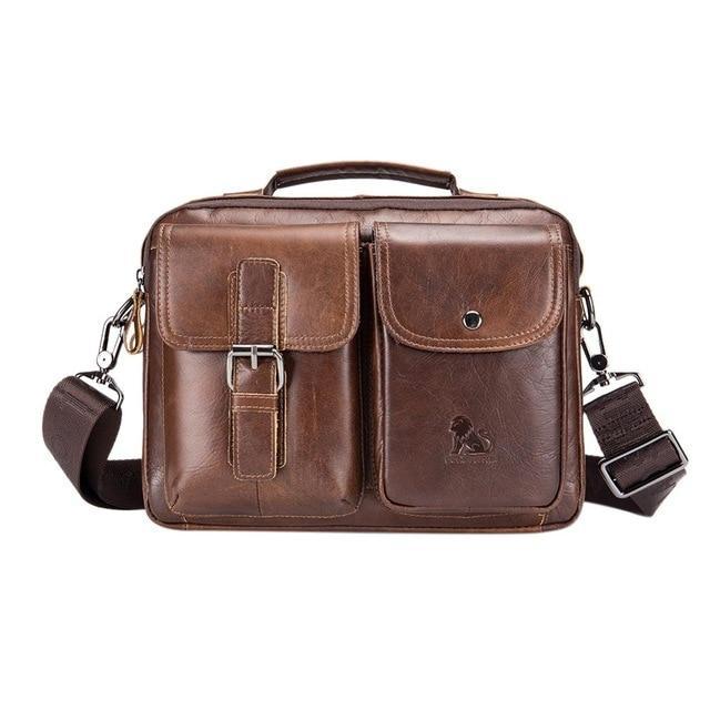 Nova Jewel Signature Diagonal Bag - Men's Cowhide Bag
