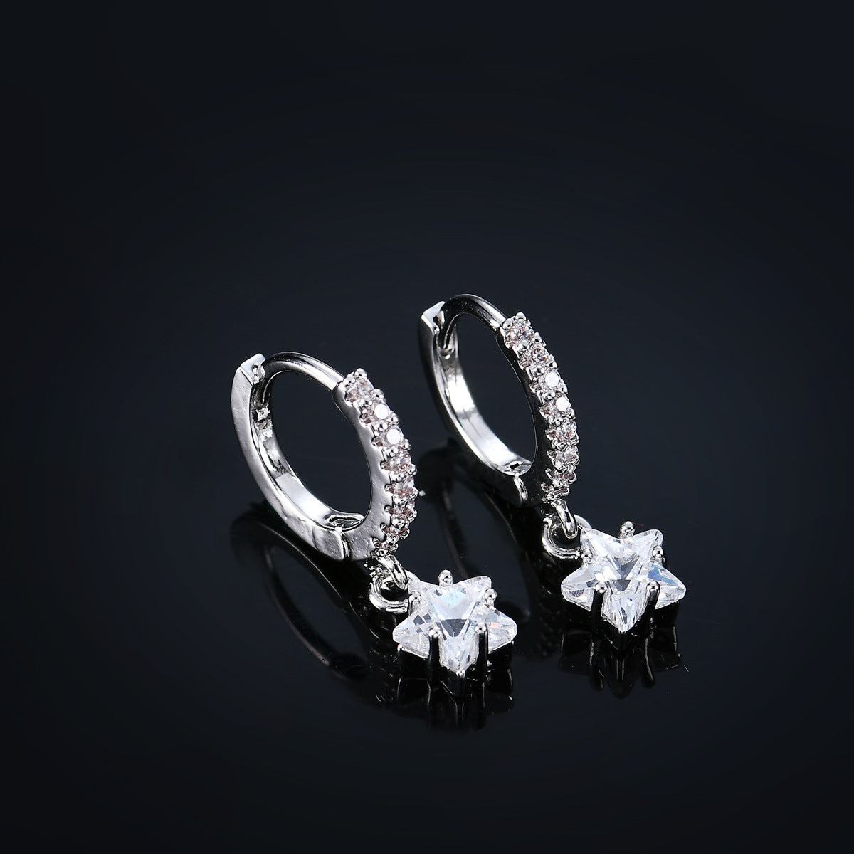 Fashion Simple Star Earrings