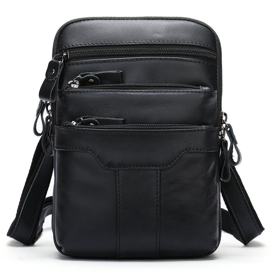 Nova Jewel Heritage Vintage Cowhide Messenger Bag - Genuine Leather