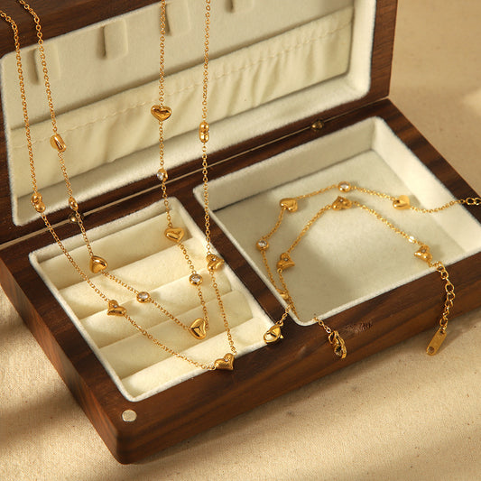 Niche Love Titanium Steel Necklace