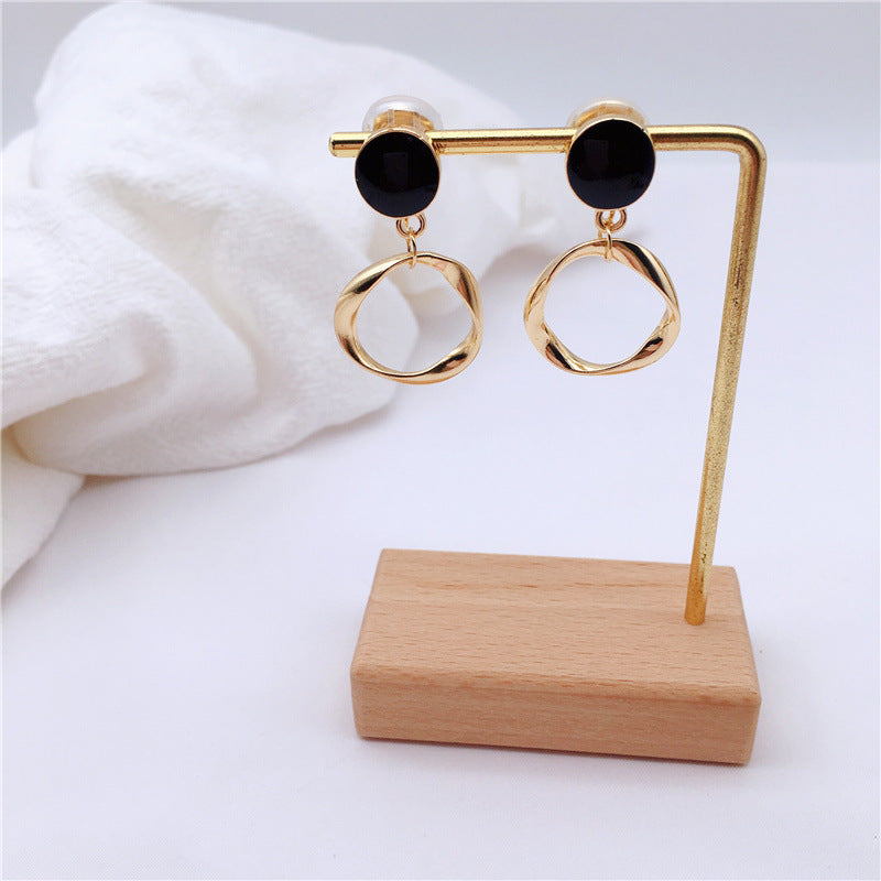 French Irregular Oil Drop Ring