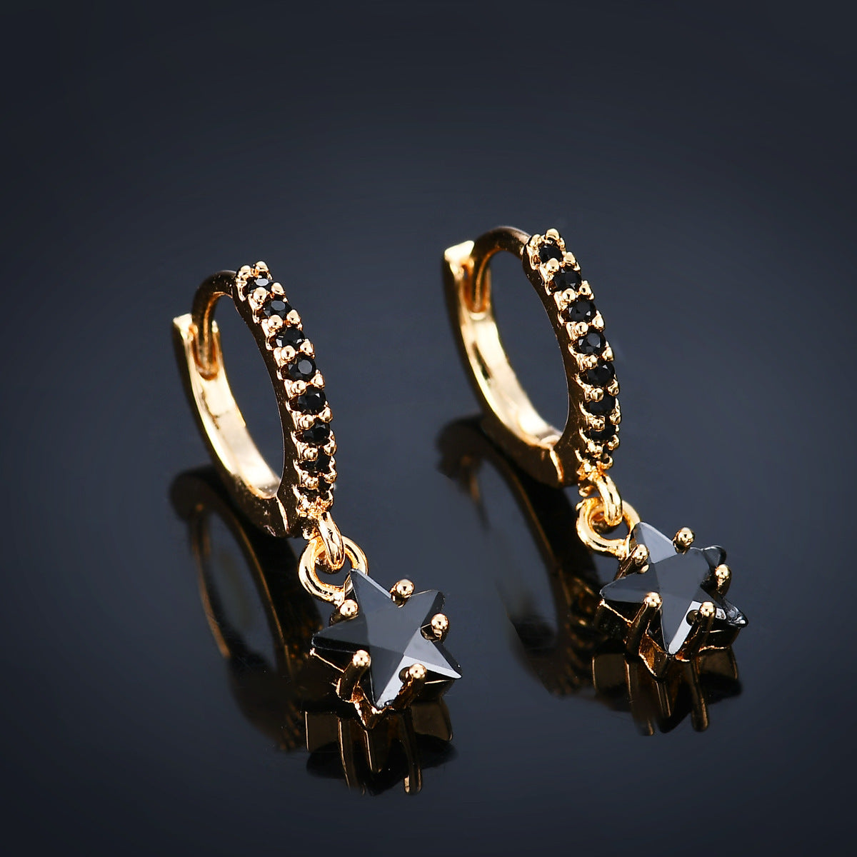 Fashion Simple Star Earrings