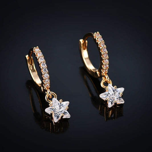Fashion Simple Star Earrings