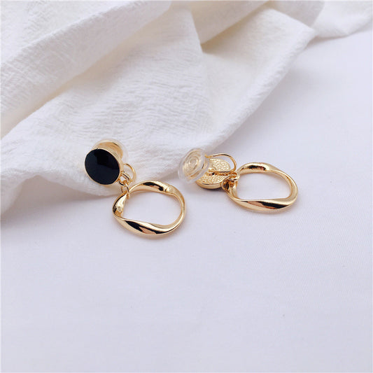 French Irregular Oil Drop Ring