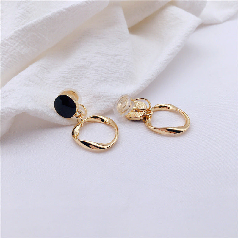 French Irregular Oil Drop Ring