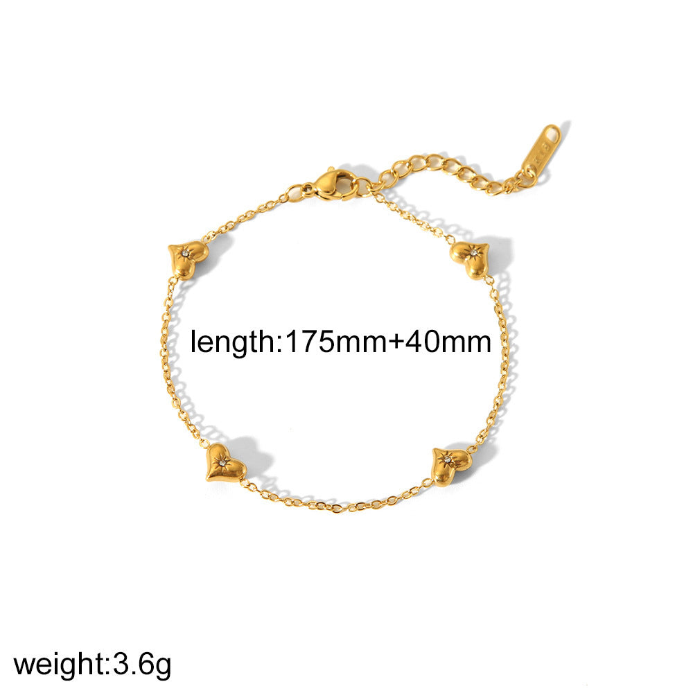 Niche Love Titanium Steel Necklace