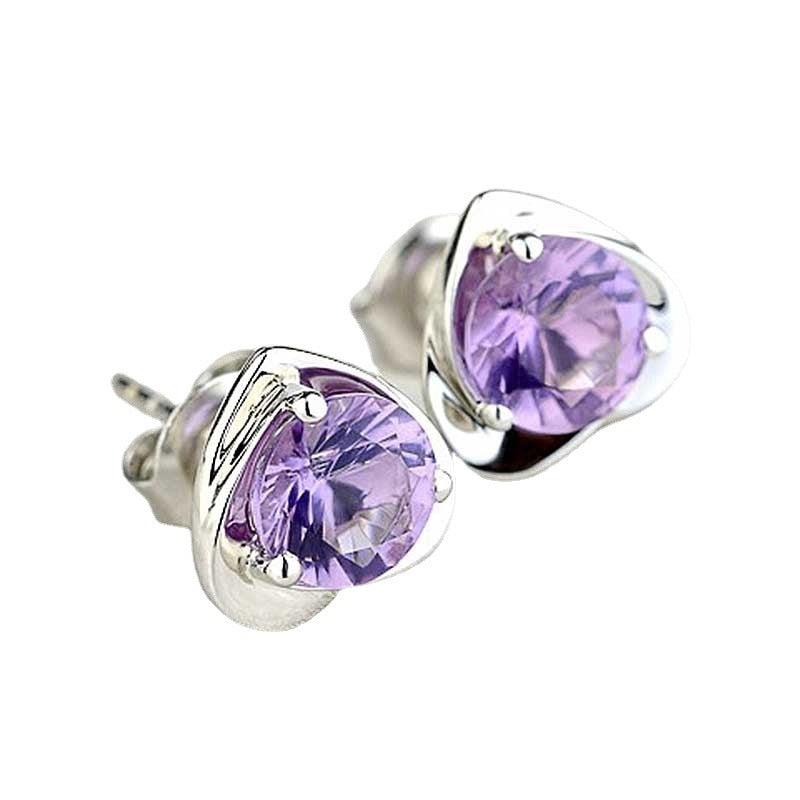 S925 Silver Needle Personality Flower Earrings   Non-fading Earline